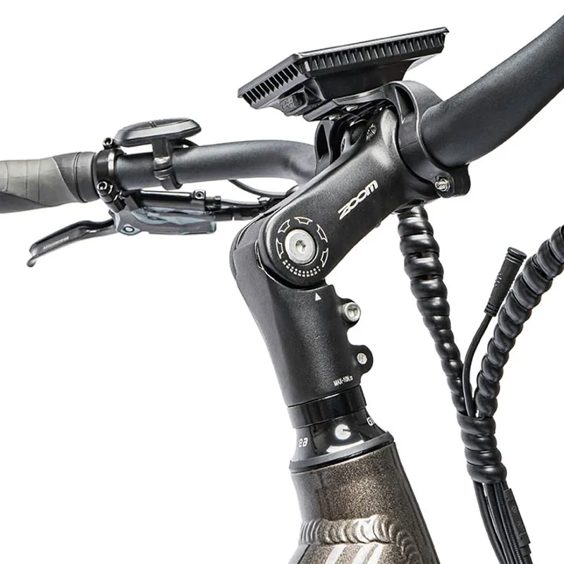 Ampere Deluxe Step Through 700c Wheel Electric Bike Grey -9